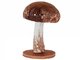 Статуэтка Ambra Mushroom бело-коричневого цвета