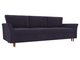 Прямой диван-кровать София фиолетового цвета