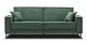 Прямой диван-кровать Авиньон зеленого цвета