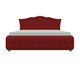 Кровать Герда 180х200 красного цвета с подъемным механизмом