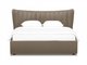 Кровать Queen Agata Lux 160х200 серо-коричневого цвета
