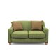 Двухместный диван Агата S зеленого цвета