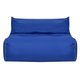 Бескаркасный диван Модерн синего цвета