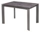 Раздвижной обеденный стол Corner серого цвета