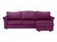 Угловой диван-кровать Sydney пурпурного цвета