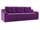 Прямой диван-кровать Сенатор фиолетового цвета
