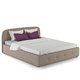 Кровать Илона  160х200 с подъёмным механизмом песочного цвета