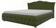 Кровать Герда 140х200 зеленого цвета с подъемным механизмом