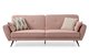 Диван-кровать Edinburgh розового цвета
