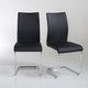 Комплект из двух стульев Newark черного цвета