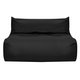 Бескаркасный диван Модерн черного цвета