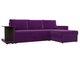 Угловой диван-кровать Атланта С фиолетового цвета