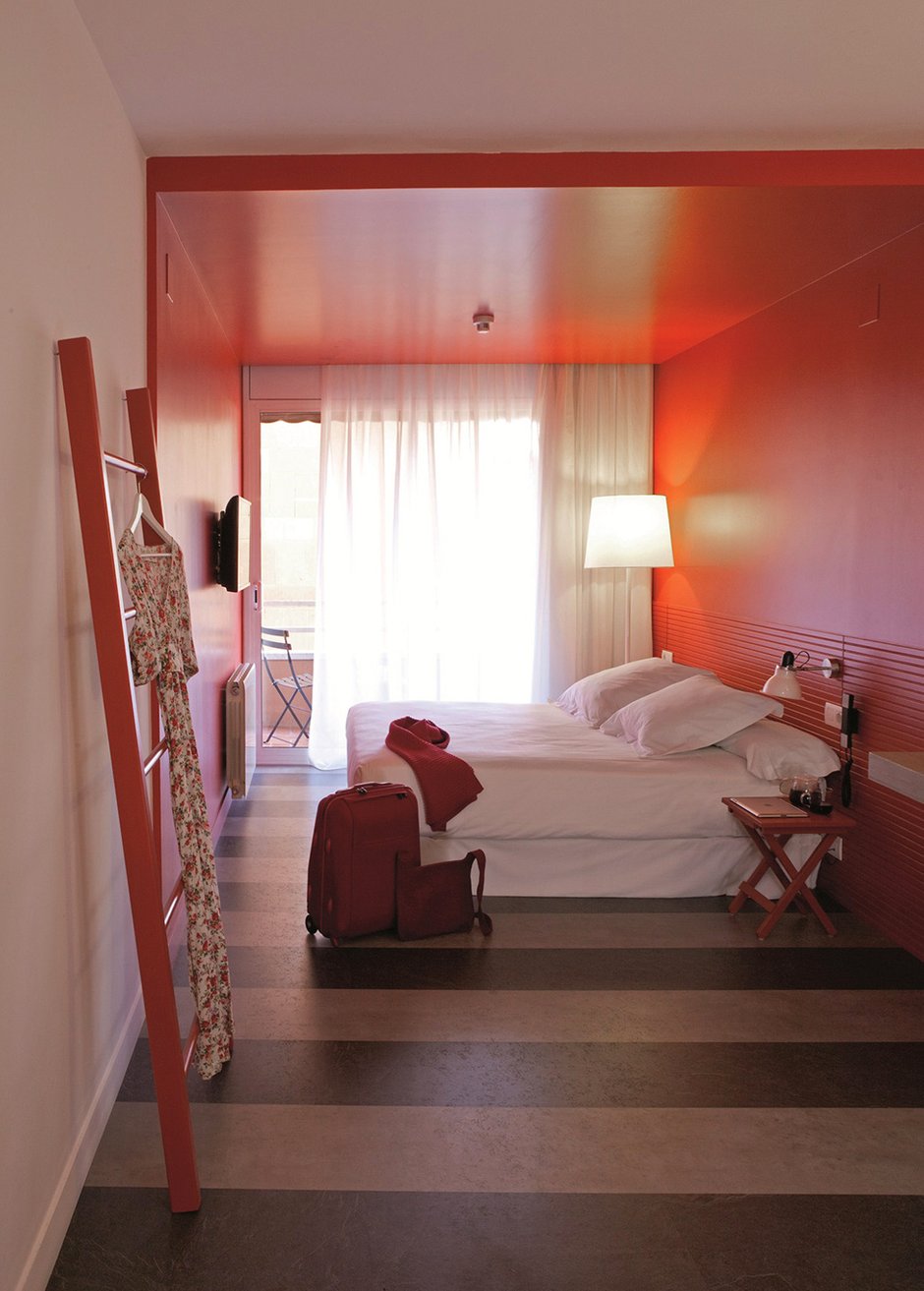 Фотография: Спальня в стиле Современный, Декор интерьера, Дома и квартиры, Городские места, Отель, Барселона – фото на INMYROOM