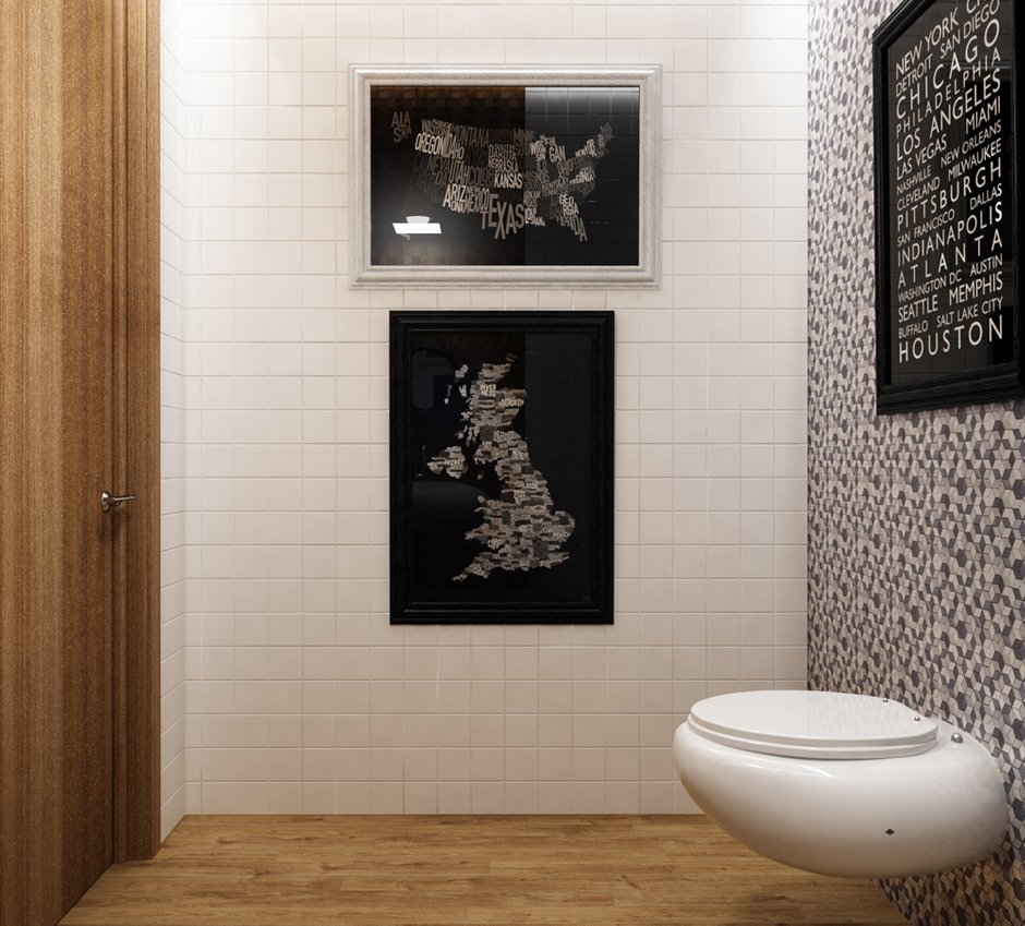 Фотография: Ванная в стиле Современный, Эко, Квартира, Проект недели – фото на INMYROOM