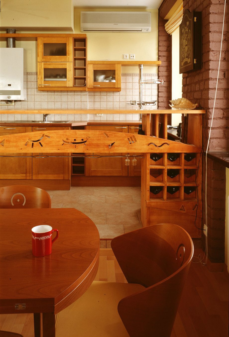 Фотография: Кухня и столовая в стиле Прованс и Кантри, Современный, Квартира, Дома и квартиры – фото на INMYROOM