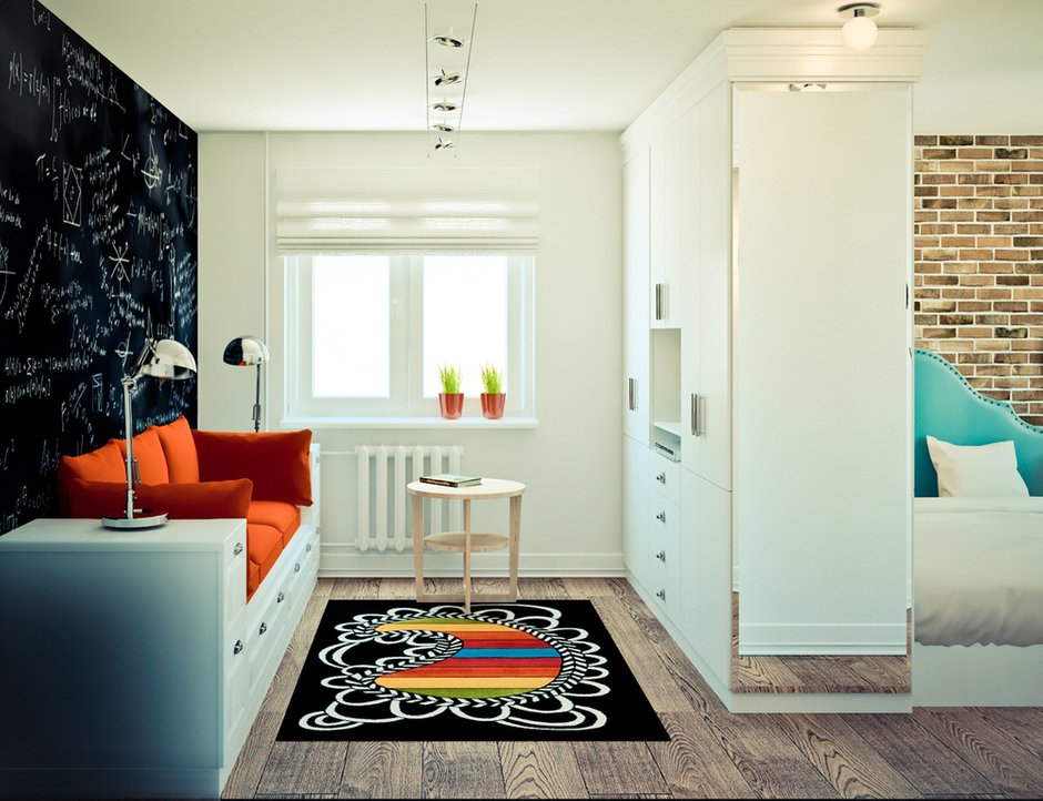 Фотография: Гостиная в стиле Скандинавский, Эклектика, Квартира, Дома и квартиры, IKEA, Проект недели – фото на INMYROOM
