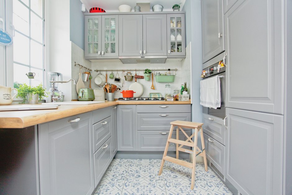 Фотография: Кухня и столовая в стиле Прованс и Кантри, Квартира, Дома и квартиры, IKEA – фото на INMYROOM