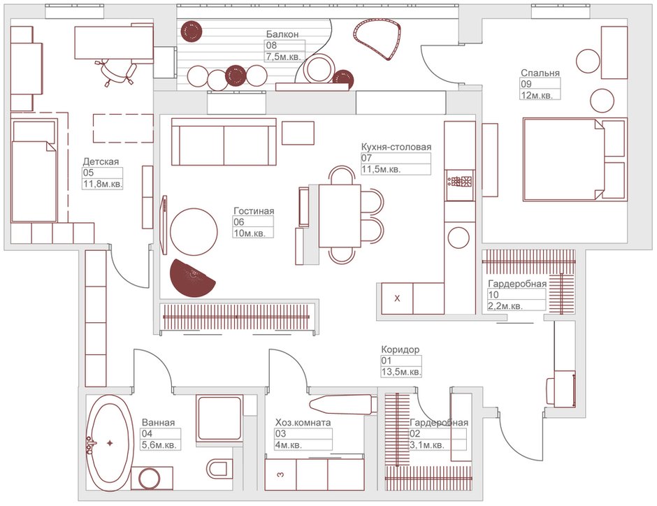 Фотография: Планировки, Прочее в стиле , Квартира, Дома и квартиры, IKEA, Проект недели – фото на INMYROOM