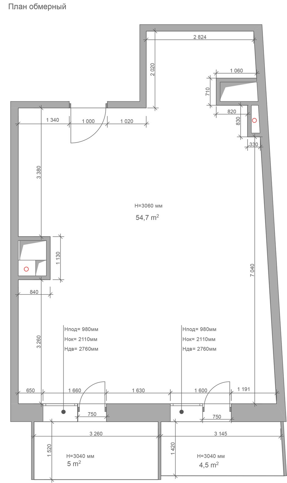 Фотография: Планировки в стиле , Квартира, Проект недели, Монолитный дом, 2 комнаты, 40-60 метров, ЖК «Маяк» – фото на INMYROOM