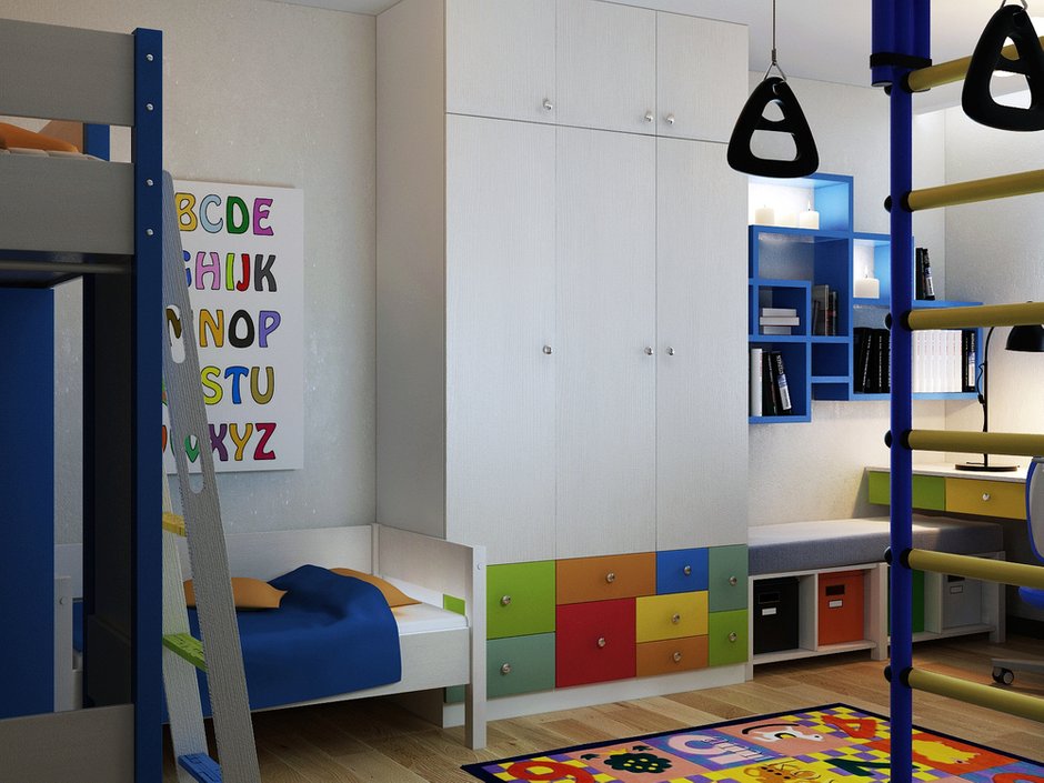 Фотография: Детская в стиле Современный, Декор интерьера, Квартира, Calligaris, Дома и квартиры, IKEA, Проект недели – фото на INMYROOM