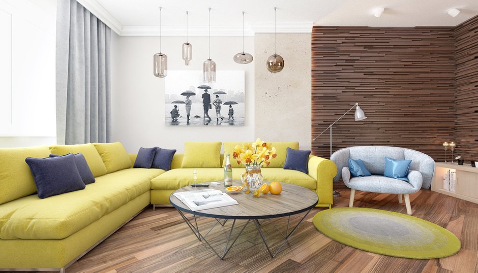 Фотография: Гостиная в стиле Современный, Квартира, Дома и квартиры, IKEA, Проект недели – фото на INMYROOM
