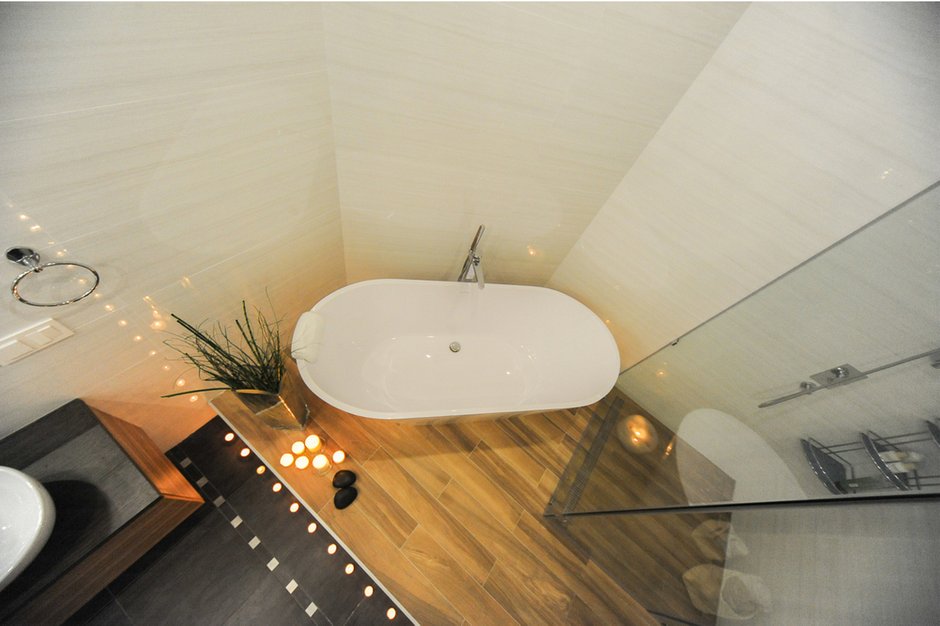 Фотография: Ванная в стиле Современный, Квартира, Дома и квартиры, Галерея Арбен – фото на INMYROOM