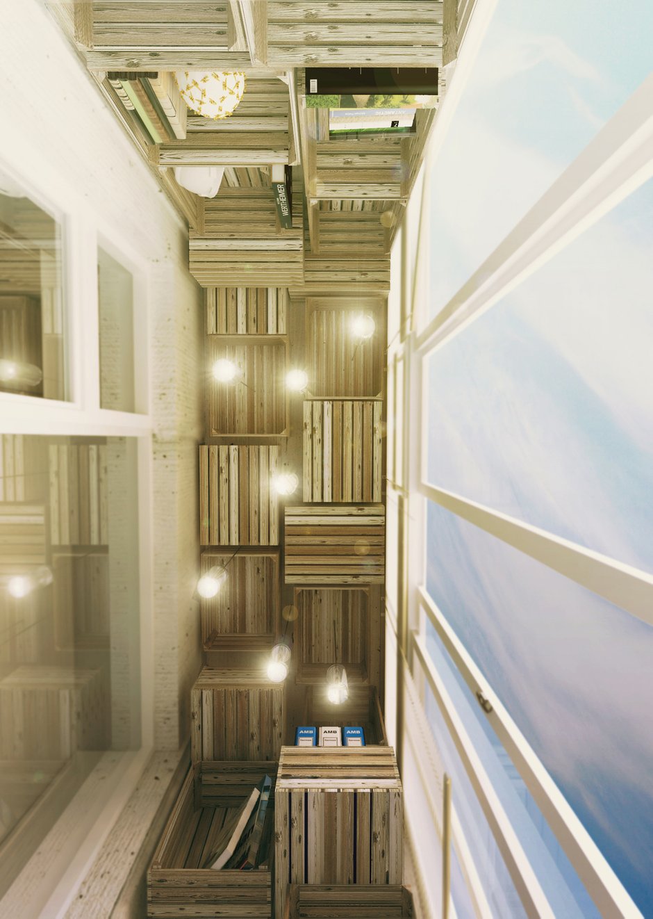Фотография: Балкон, Терраса в стиле Лофт, Интерьер комнат – фото на INMYROOM