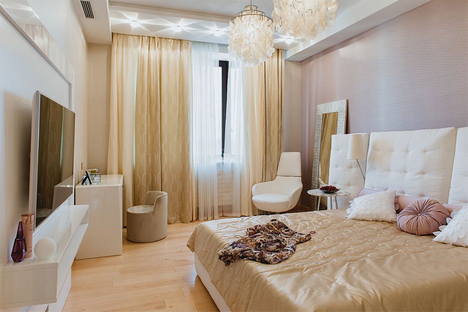 Фотография: Спальня в стиле Современный, Квартира, Дома и квартиры, Москва – фото на INMYROOM
