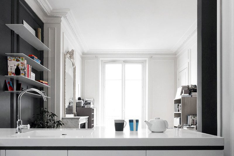 Фотография: Кухня и столовая в стиле Эклектика, Квартира, Франция, Дома и квартиры – фото на INMYROOM