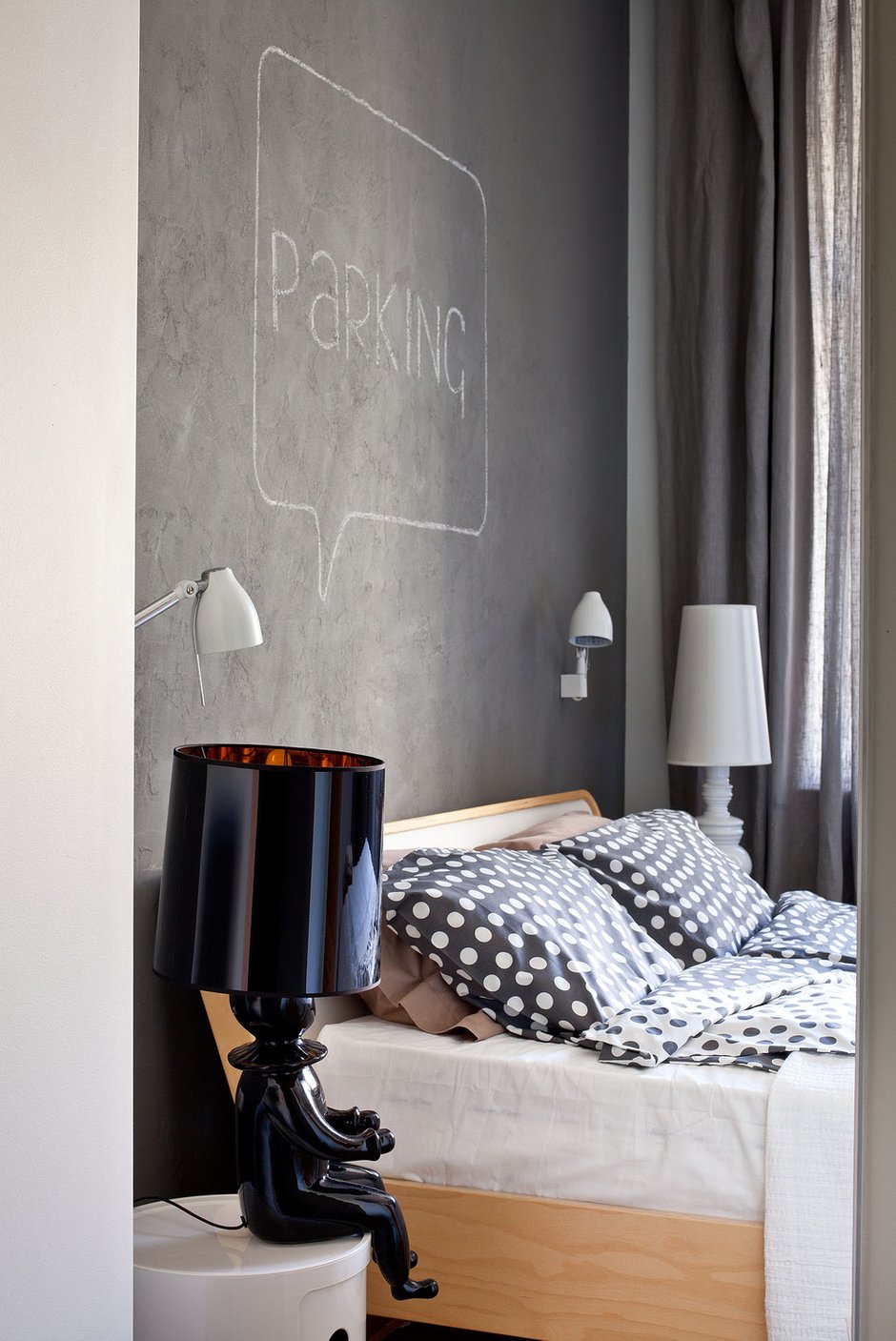 Фотография: Спальня в стиле Скандинавский, Квартира, BoConcept, Дома и квартиры, IKEA – фото на INMYROOM