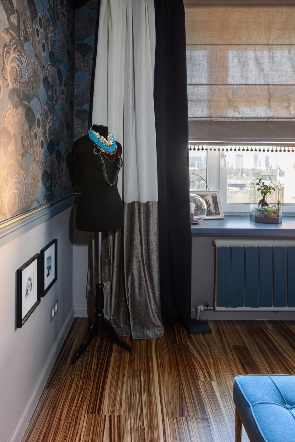 Фотография: Спальня в стиле Современный, Квартира, Проект недели, Москва, 3 комнаты, 60-90 метров, Анна Никитина – фото на INMYROOM