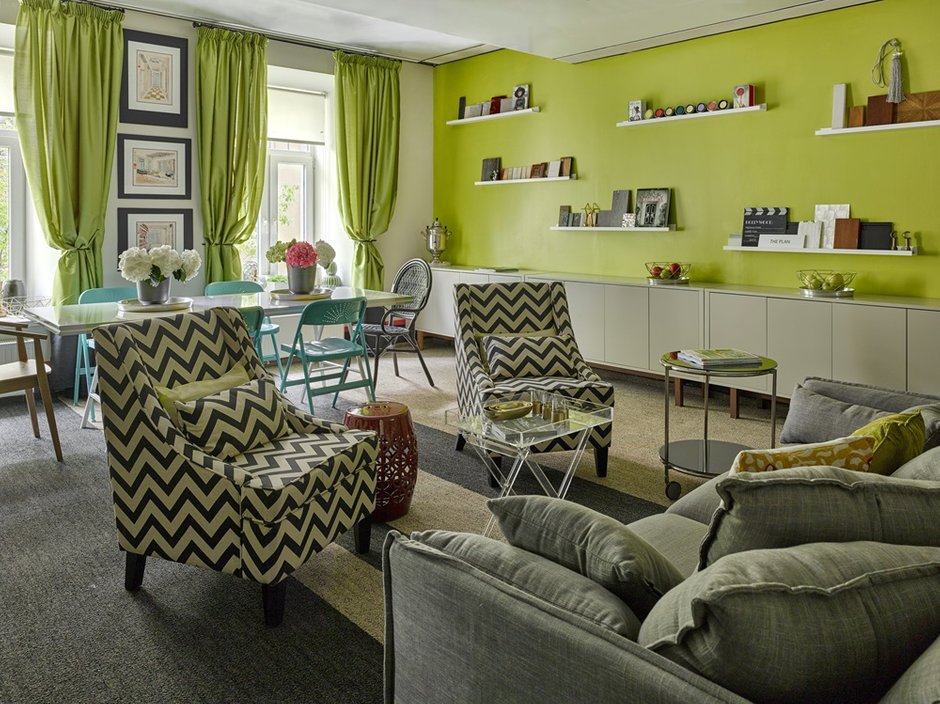 Фотография:  в стиле , Декор интерьера, Офисное пространство, Москва, Зеленый, как оформить офис, интерьер дизайн-бюро, FB Interiors – фото на INMYROOM