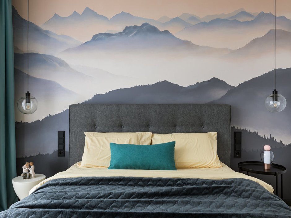 7 спален с эффектными акцентными стенами из проектов наших героев