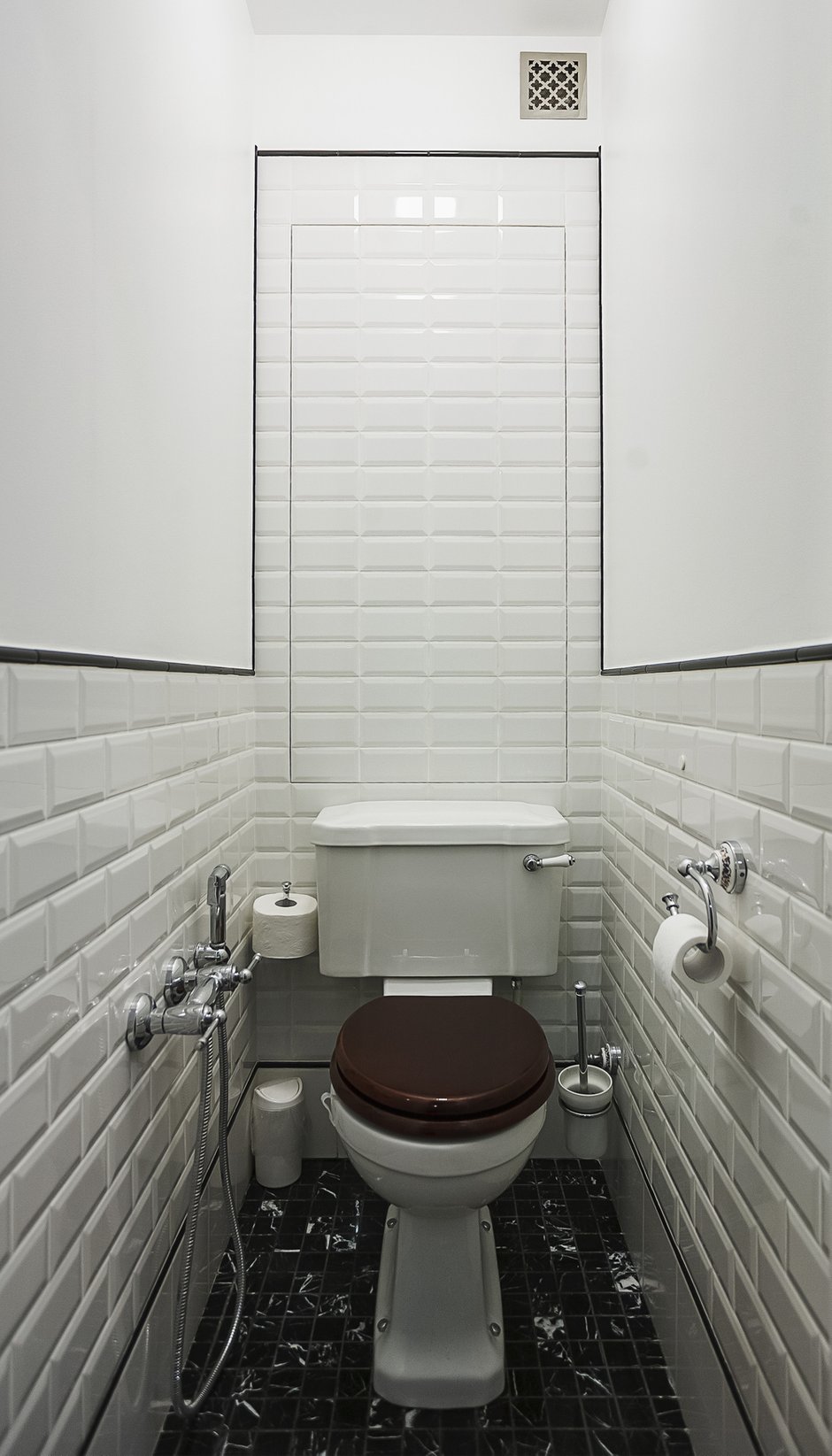 Ремонт в туалете дизайн без плитки фото