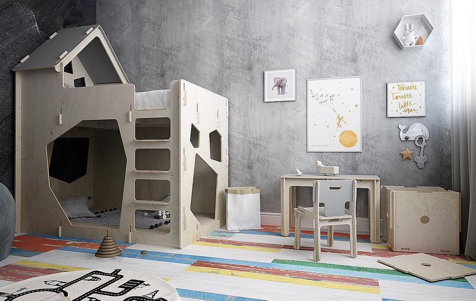 Какую мебель архитекторы делают для своих детей