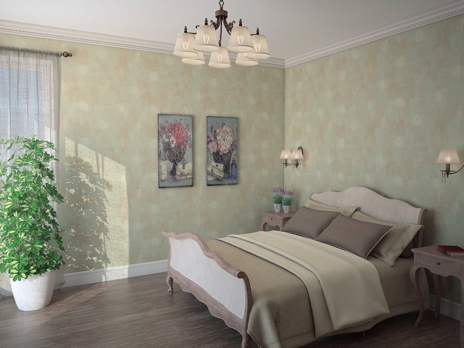 Фотография: Спальня в стиле Прованс и Кантри, Дом, Дома и квартиры, Прованс – фото на INMYROOM