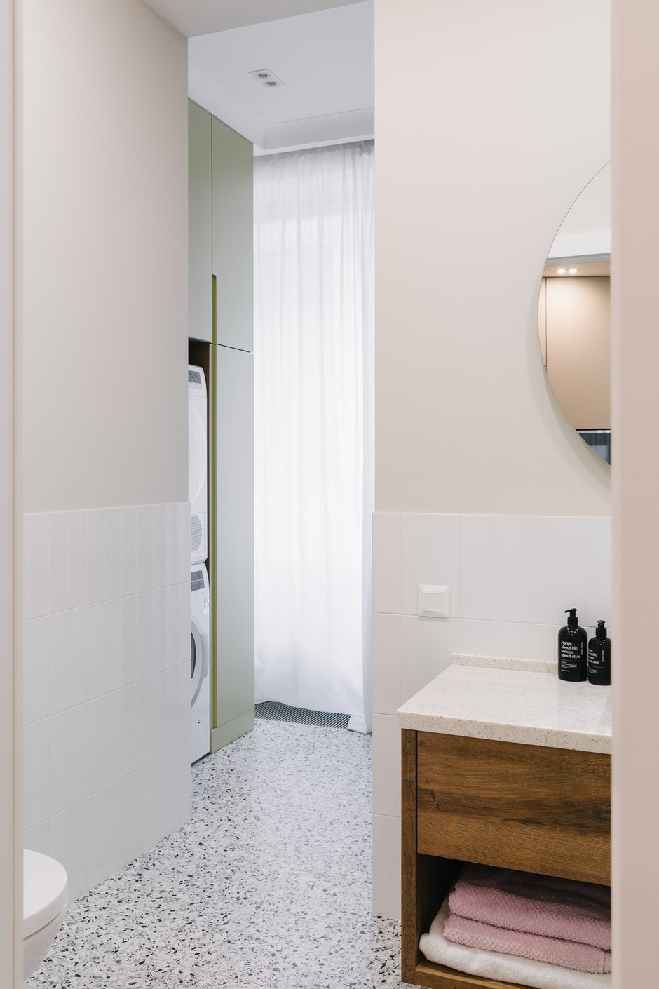 Фотография: Ванная в стиле Минимализм, Квартира, Проект недели, Москва, 2 комнаты, 60-90 метров – фото на INMYROOM