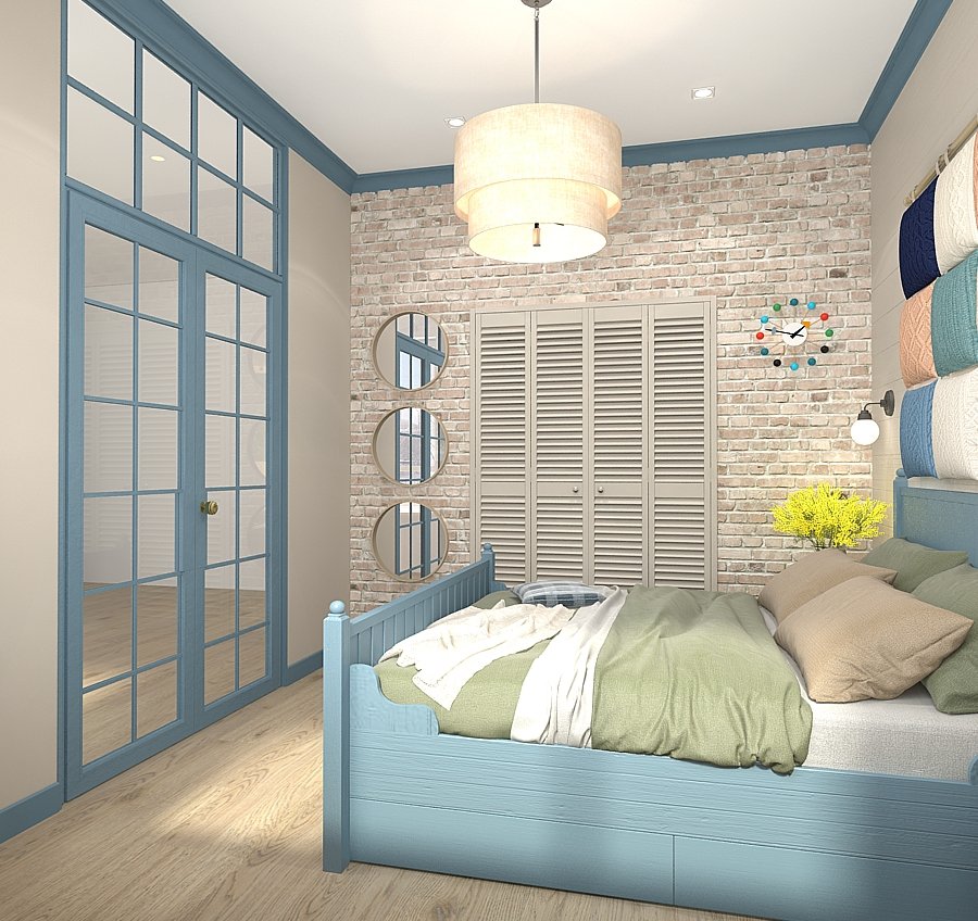 Фотография: Спальня в стиле Скандинавский, Квартира, Проект недели, Zi-Design Interiors – фото на INMYROOM