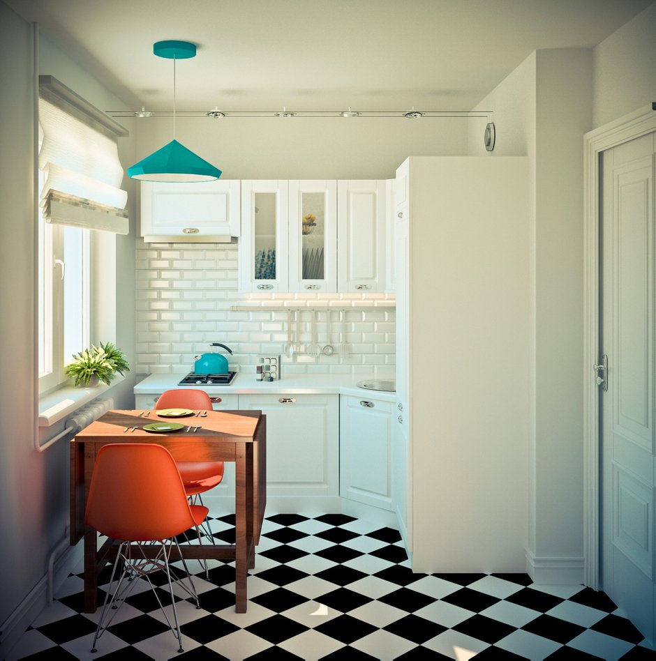 Фотография: Кухня и столовая в стиле Скандинавский, Эклектика, Квартира, Дома и квартиры, IKEA, Проект недели – фото на INMYROOM