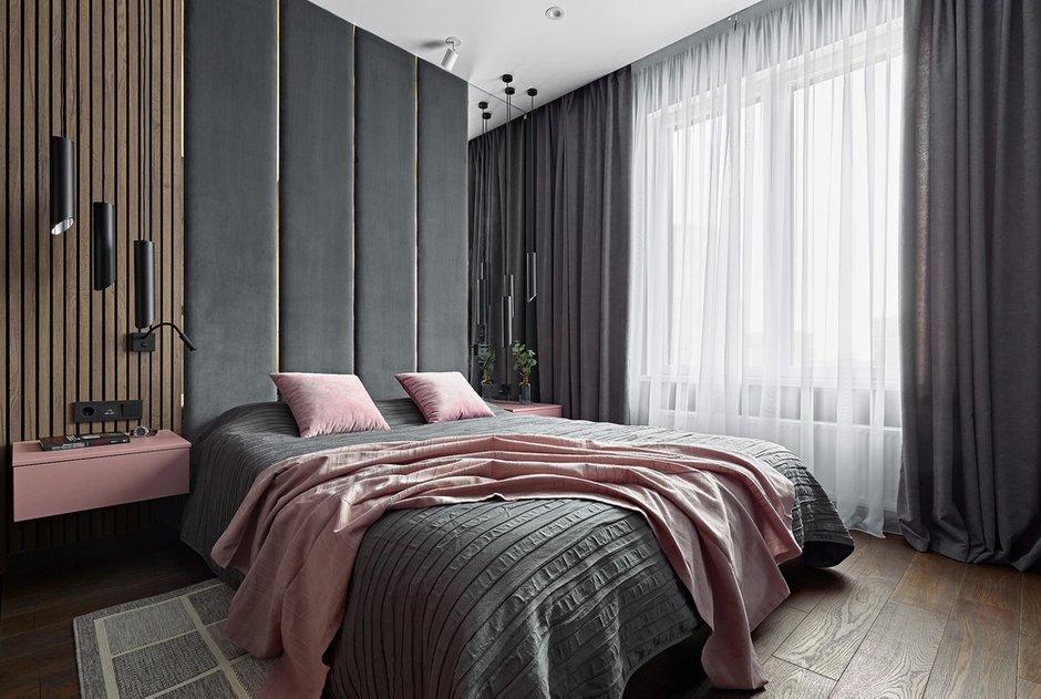Фотография: Спальня в стиле Современный, Проект недели, Санкт-Петербург, 2 комнаты, 60-90 метров – фото на INMYROOM