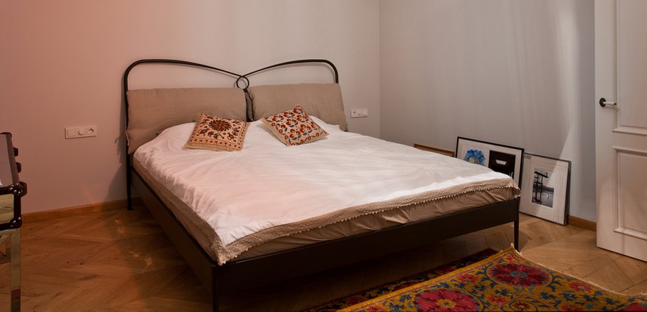 Фотография: Спальня в стиле Скандинавский, Эклектика, Квартира, Проект недели – фото на INMYROOM