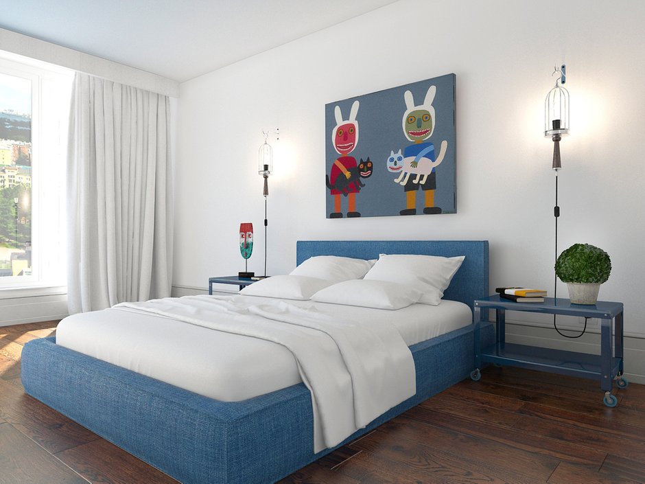 Фотография: Спальня в стиле Современный, Декор интерьера, Квартира, BoConcept, Eichholtz, Дома и квартиры, IKEA, Проект недели – фото на INMYROOM