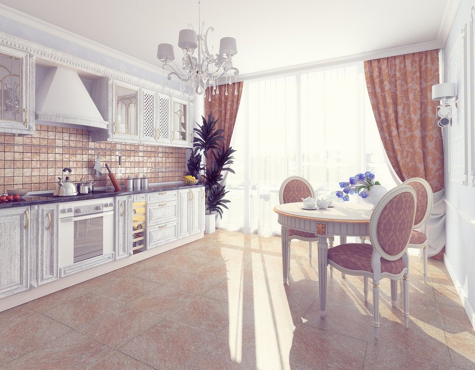 Фотография: Кухня и столовая в стиле , Малогабаритная квартира, Интерьер комнат – фото на INMYROOM