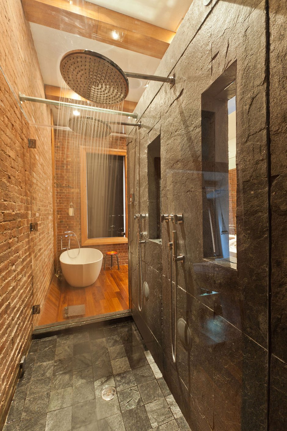 Фотография: Ванная в стиле Лофт, Квартира, Дома и квартиры, Проект недели – фото на INMYROOM