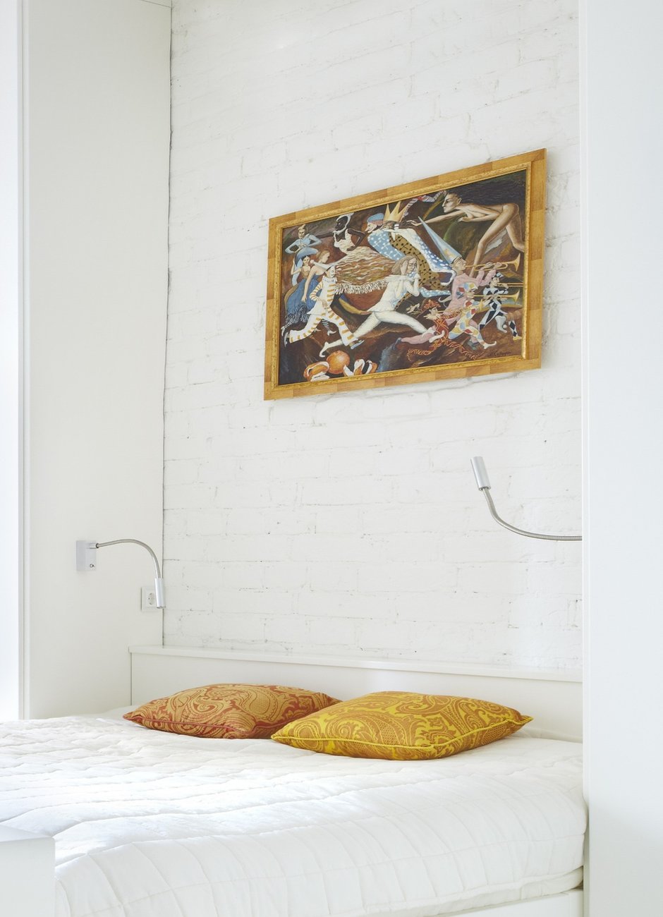 Фотография: Спальня в стиле Современный, Интерьер комнат, Цвет в интерьере, Белый, Проект недели – фото на INMYROOM