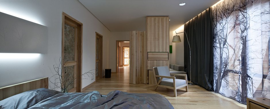 Фотография: Спальня в стиле Современный, Дом, Дома и квартиры, Проект недели, Эко – фото на INMYROOM