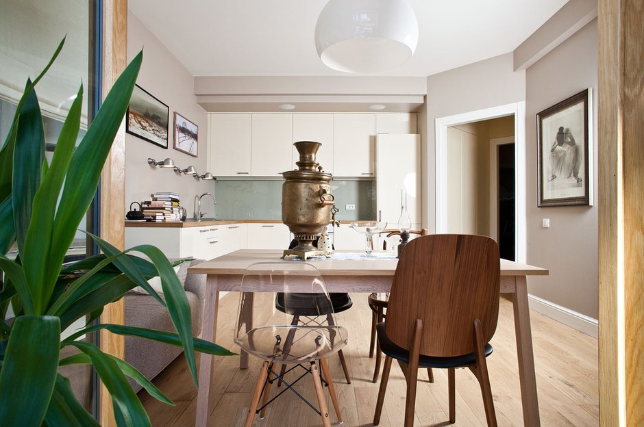 Фотография: Кухня и столовая в стиле Скандинавский, Квартира, BoConcept, Дома и квартиры, IKEA – фото на INMYROOM