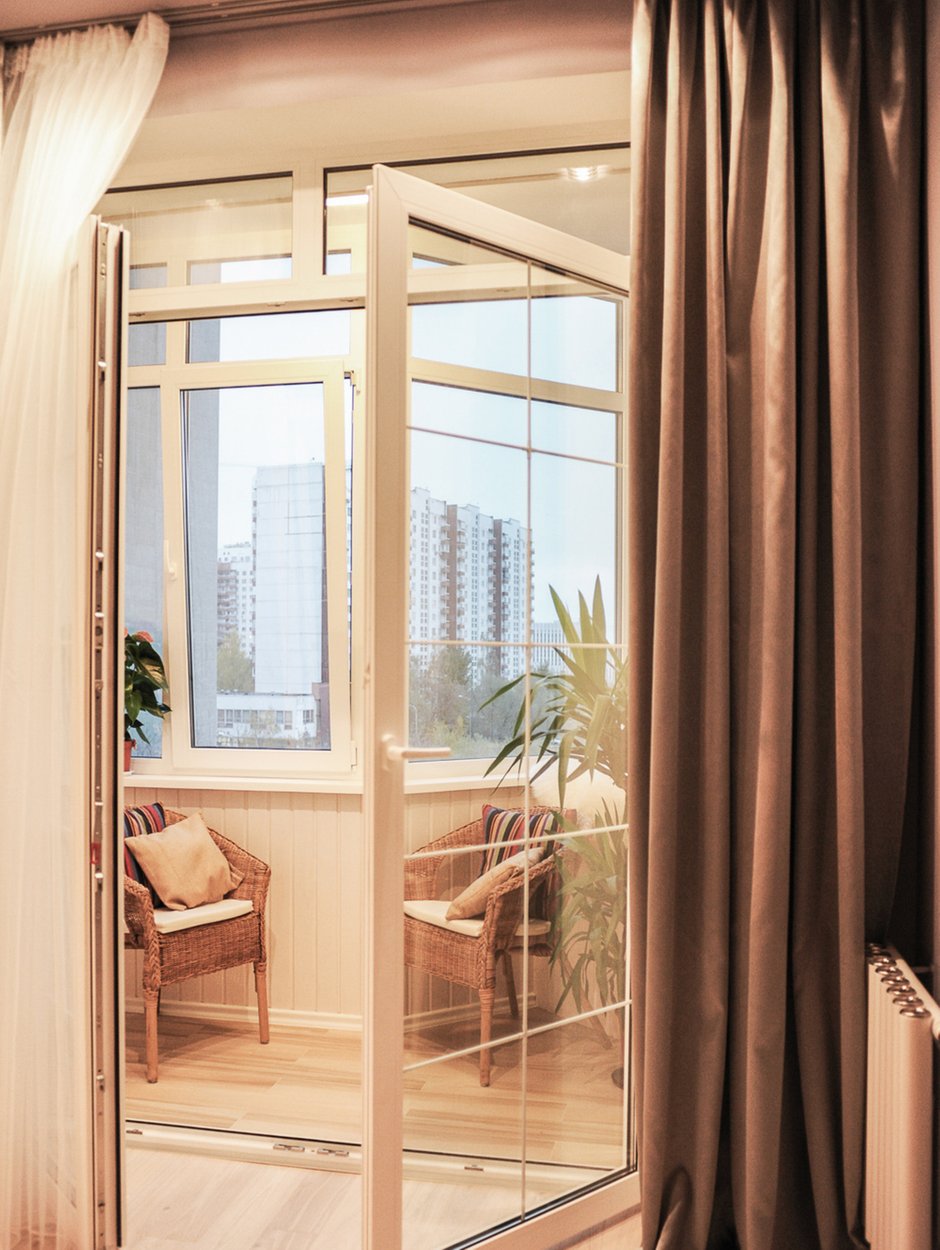 Фотография: Балкон, Терраса в стиле Современный, Квартира, Дома и квартиры, Галерея Арбен – фото на INMYROOM