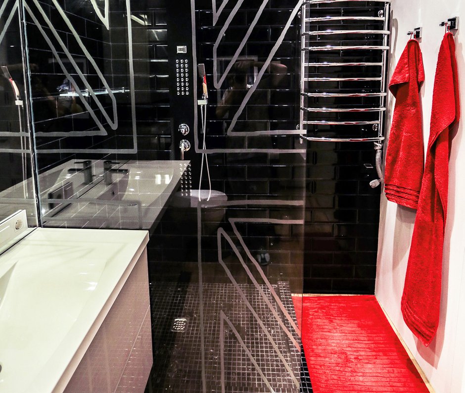Фотография: Ванная в стиле Лофт, Современный, Квартира, Дома и квартиры, IKEA, Минимализм, Проект недели – фото на INMYROOM