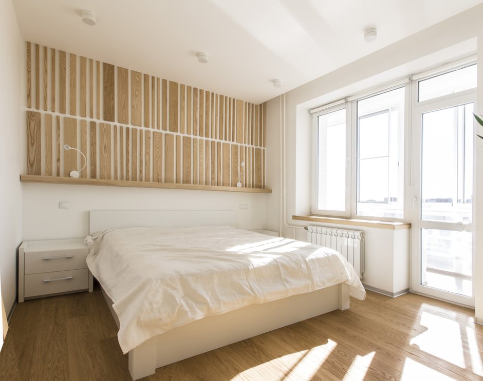 Фотография: Спальня в стиле Лофт, Квартира, BoConcept, Дома и квартиры, Белый, IKEA, Проект недели, Мансарда – фото на INMYROOM